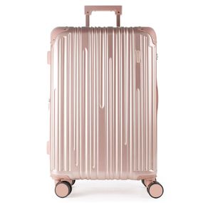 Mala Média 23 kg Policarbonato 4 Rodas 26" Monte Carlo Rosé